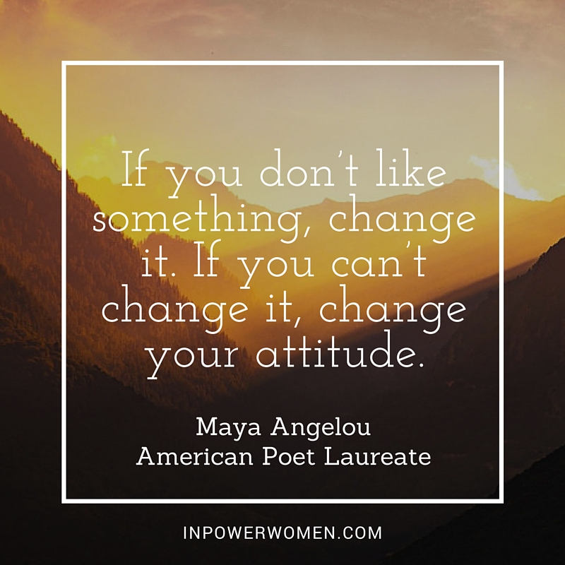 change your attitude