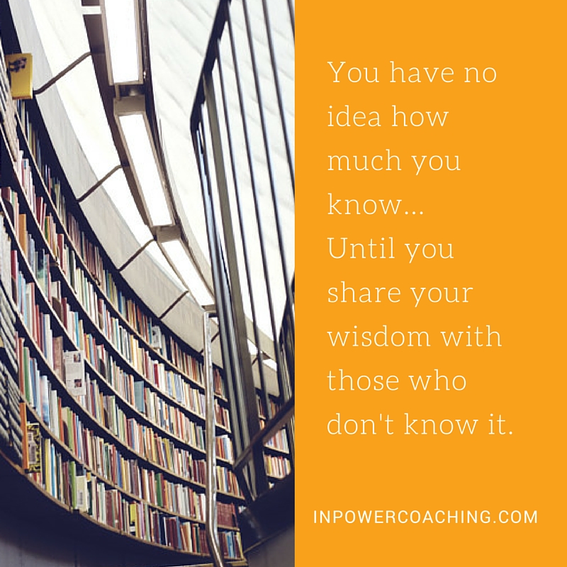 share your wisdom