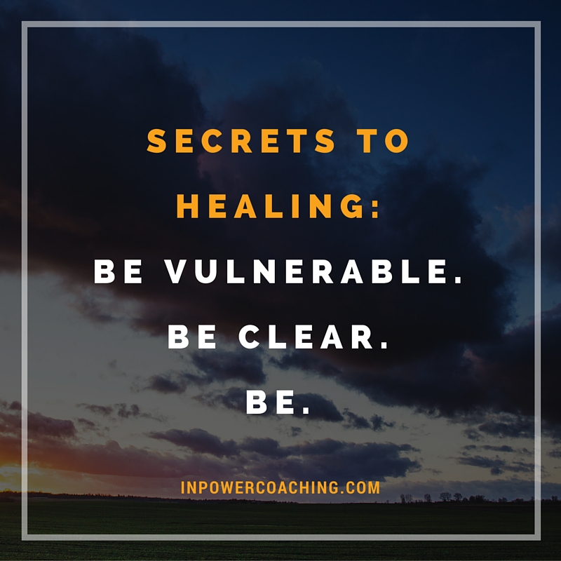 secrets to healing