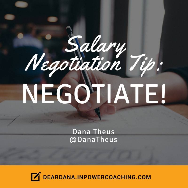 salary negotiation tip