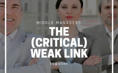 Middle Managers – The Critical (Weak) Link of Change Management